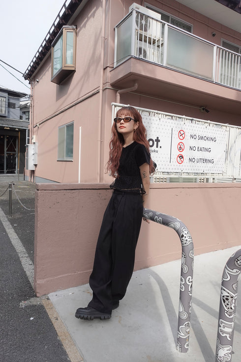 ドットチュールビスチェ